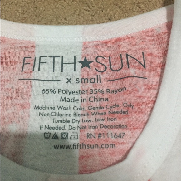 american flag tank top - Picture 2 of 2